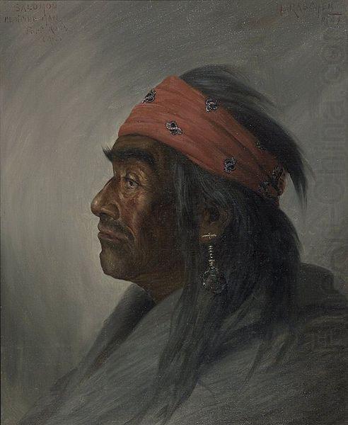 Henry Raschen Salomon, Medicine Man oil painting picture